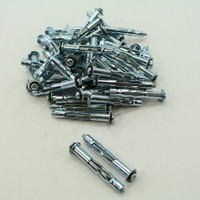 50-Pack Metallics 3/16" Long Hollow Wall Screw Anchor Slotted-Phillips Head 1005