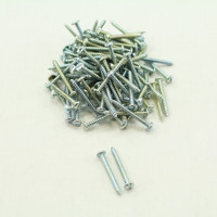 New 100-Pack Metallics #6-1 1/4" Slotted Pan Head Zinc Tapping Screws RHMS6114