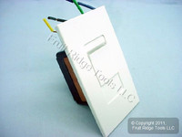 Leviton White Monet Slide Light Dimmer Switch 1000W Incandescent MNI10-1LW