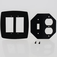 New Intermatic 2-Gang Waterproof Toggle Switch Duplex Receptacle Insert Plate WP203
