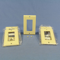 5 Eagle Ivory Standard 1-Gang Decorator GFI GFCI Cover Thermoset Wallplates 2151V