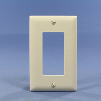 Pass and Seymour Trademaster® Light Almond 1-Gang Decorator UNBREAKABLE Nylon MIDWAY Wallplate GFI GFCI Cover TP26-LA