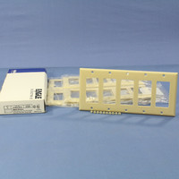 5 Eagle Ivory Standard Decorator 5-Gang Thermoset Wallplate GFCI GFI Covers 2165V