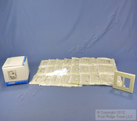 25 Leviton Midway Almond 2-Gang Leviton Decora Wallplates GFCI GFI Covers 80609-A
