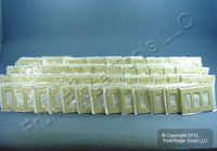 50 Leviton Ivory Decora 3-Gang Flush Thermoset Wallplate GFCI GFI Covers 80411-I