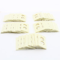 50 Cooper Almond 1-Gang Duplex Outlet Receptacle Cover Standard Wallplates 2132A