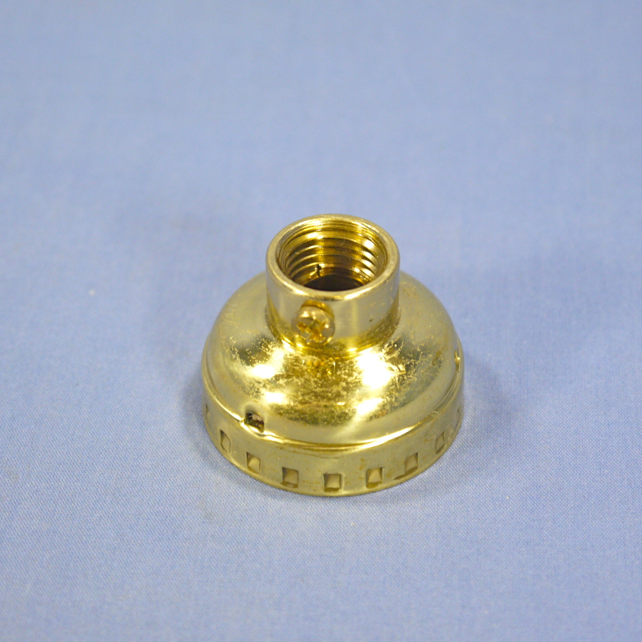 🏠 Leviton Deep Metal Lamp Holder Light Socket 1/4 IPS Cap w/ Set Screw