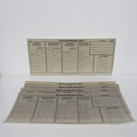 Leviton 47603-IDS Replacement Port ID Wiring Identification Chart Labels