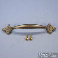 Period Brass Antique Copper 128mm Cabinet Pull