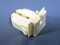 Leviton Fluorescent Lamp Holder Light Socket T-8 T8 Medium Bi-Pin G13 Base Wide Wing 13652-WWP