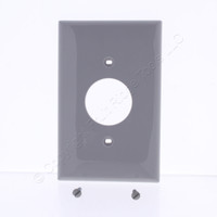 Leviton Gray 1.406" MIDWAY UNBREAKABLE Receptacle Wallplate Outlet Cover PJ7-GY
