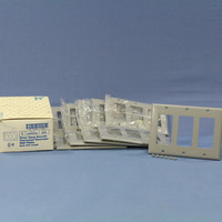 10 Eagle Gray Standard Decorator 3-Gang Thermoset Wallplate GFCI GFI Covers 2163GY