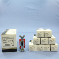 10 Leviton Brown INDUSTRIAL Grade Quiet 3-Way Toggle Wall Light Switch Controls 20A 120/277V 1223-2