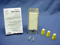 Leviton TOUCH ON/OFF Dimmer Pad Light Switch Preset Incandesent Only 1-Pole 600W 6606-AA Almond