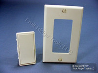 Leviton White Color Conversion Kit For Monet Light Dimmer Switch Remote MNK0R-W