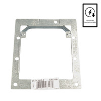 Leviton Low Voltage Dual-Gang Rough-In Extension Mounting Bracket 1-Gang 47610-2