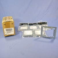 6 Leviton Dual-Gang Rough-In Low Voltage Extension Mounting Brackets 47610-2R