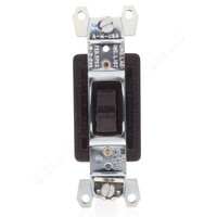 Arrow Hart Brown Specification Grade Toggle Wall Light Switch 15A 120/277V 3-Way 1893