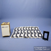 25 Leviton RESIDENTIAL Brown Decora GFI GFCI Wallplate Covers 80401