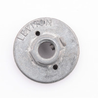 Leviton 1/8" IPS Heavy Duty Metal Cap/Base for Medium Base Lampholder