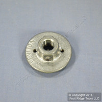 Leviton 1/8" IPS Heavy Duty Metal Cap/Base for Medium Base Lampholder