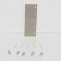 Eaton Lt. Almond Color Change Kit For 5-Button Scene Controller Keypad RFWC5KDLA