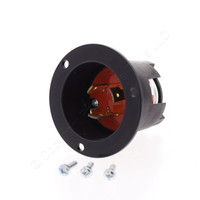 Eaton Orange Twist Turn Locking Flanged Inlet L10-20P 20A 125/250V AHCL1020FI