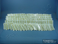 100 New Leviton Ivory MIDWAY Toggle Switch Cover Wall Plate Switchplates 80501-I