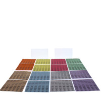 Leviton 51084-CLB QuickPort Shutters and Icons Color Label Kit