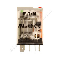 Eaton D7 Plug-In Power Relay SPDT 120VAC Coil 20A 4,430 Ohm Full Featured D7PF1AA