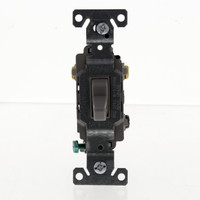 Eaton Gray 3-Way COMMERCIAL Grade Toggle Wall Light Switch 20A 120/277V CSB320GY