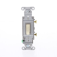 New Hubbell Bryant Almond COMMERCIAL ON/OFF Toggle Wall Light Switch 20A CS120AL