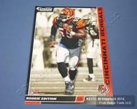 New Keith Rivers Cincinnati Bengals NFL 2008 Rookie Fathead Tradeable Card 5"x7"