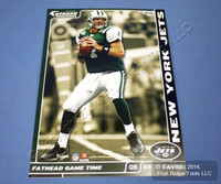 Brett Favre #4 QB New York Jets NFL 2008 Rookie Fathead Player Wall Decal 5"x7"