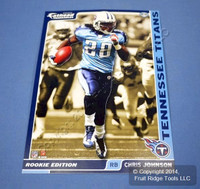 Chris Johnson Tennessee Titans NFL 2008 Rookie Fathead Player Wall Decal 5"x7"