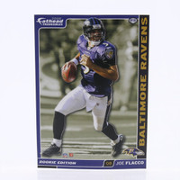 Joe Flacco Baltimore Ravens NFL 2008 Rookie Edition Fathead Tradeable Card 5"x7"