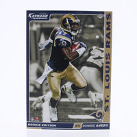 Donnie Avery St. Louis Rams NFL 2008 Rookie Edition Fathead Tradeable Card 5"x7"