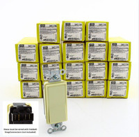 19-Pack Hubbell SNAPConnect Ivory 3-Way Decorator Rocker Switch 20A SNAP2123INA