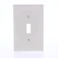 Eaton Lt Almond UNBREAKABLE Mid-Size Toggle Switch Cover Plate Wallplate PJ1LA