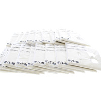 20 Eaton Ivory Mid-Size UNBREAKABLE Toggle Switch Duplex Outlet Wallplates PJ18V