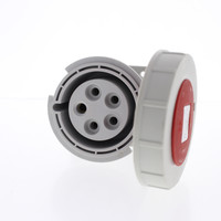 Hubbell Watertight Pin & Sleeve Receptacle Outlet 32A 200/346V 240/415V C532R6W