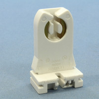 Leviton Fluorescent Lamp Holder Light Socket T8 T12 Medium Bi-Pin TALL 11/32 Thickness Shunted 23355