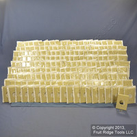 200 Leviton Ivory 1-Gang 1.406" Receptacle Wallplate Single Outlet Covers 86004