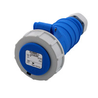 Hubbell Watertight Pin & Sleeve Connector Female Plug 16A 200-250V 2P3W C316C6W