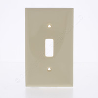 Eaton Ivory 1-Gang Standard Size Unbreakable Toggle Switch Cover Wall Plate Switchplate 5134V