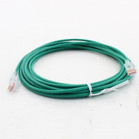 Hubbell Low Diameter Patch Cord Cat 6 Green 20 Ft Ethernet Network Cord HCL6GN20