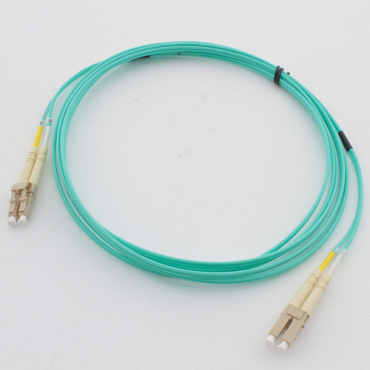 🏠 Hubbell Fiber Optic Patch Cord Cable LSZH OM4 Duplex MM LCLC 3m