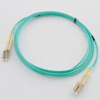 Hubbell Fiber Optic Patch Cord Cable LSZH OM4 Duplex MM LC-LC 3m DFPCLCLCF3MMZ