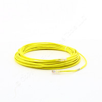 Hubbell Patch Cord Cat 5e Yellow 70 Ft LAN Ethernet Network Cable HC5EY70