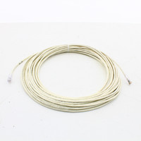 Hubbell Patch Cord Cat 5e White 65 Ft LAN Ethernet Network Cable HC5EW65